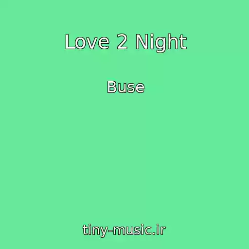 کاور آهنگ Love 2 Night از Buse