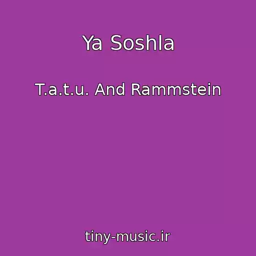 کاور آهنگ Ya Soshla از T.a.t.u. And Rammstein