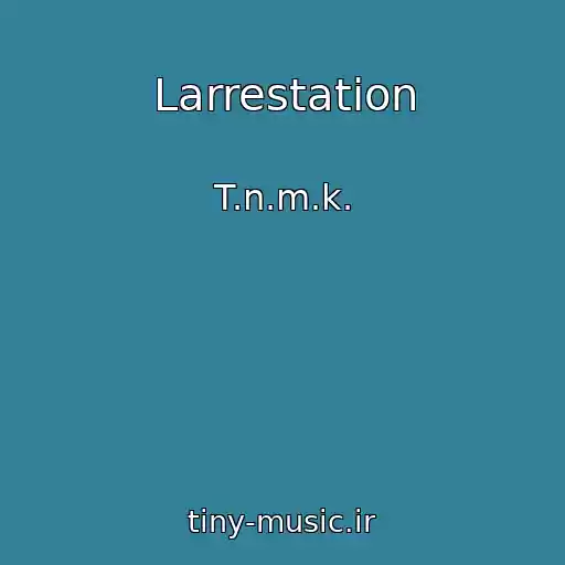 کاور آهنگ Larrestation از T.n.m.k.