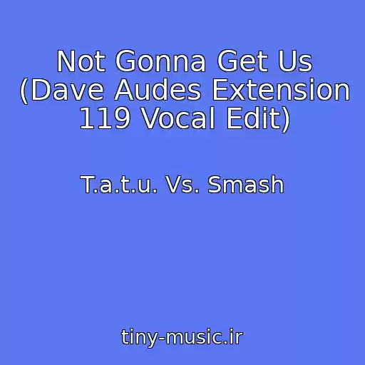 کاور آهنگ Not Gonna Get Us (Dave Audes Extension 119 Vocal Edit) از T.a.t.u. Vs. Smash