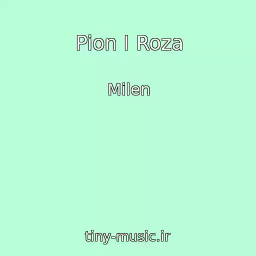 کاور آهنگ Pion I Roza از Milen