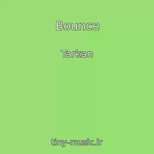 کاور آهنگ Bounce از Tarkan