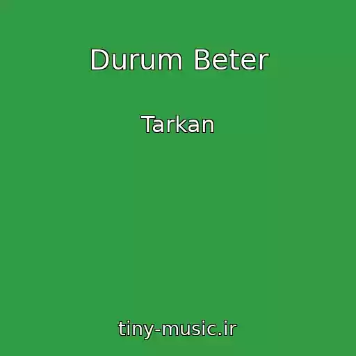 کاور آهنگ Durum Beter از Tarkan