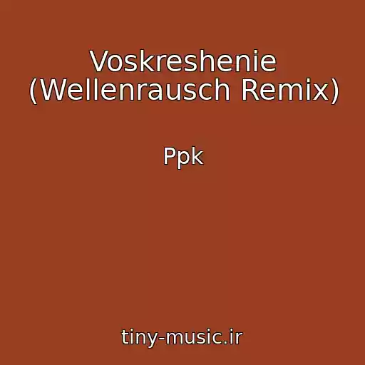 کاور آهنگ Voskreshenie (Wellenrausch Remix) از Ppk