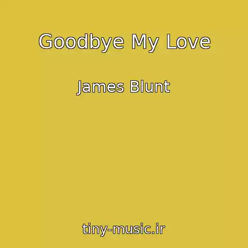 کاور آهنگ Goodbye My Love از James Blunt