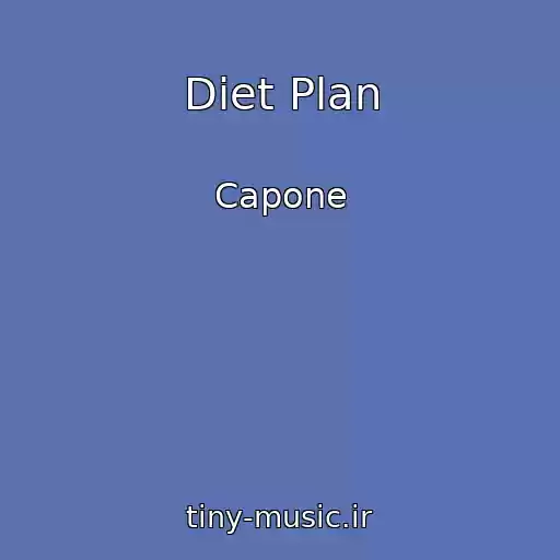 کاور آهنگ Diet Plan از Capone