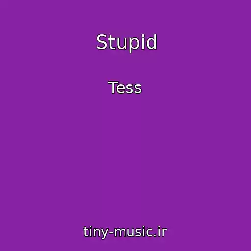 کاور آهنگ Stupid از Tess