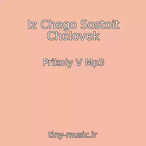 کاور آهنگ Iz Chego Sostoit Chelovek از Prikoly V Mp3