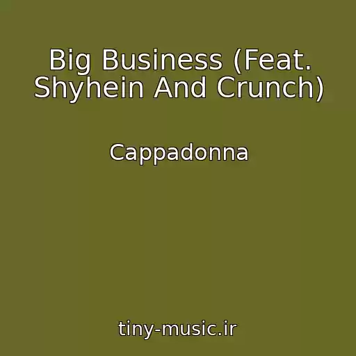 کاور آهنگ Big Business (Feat. Shyhein And Crunch) از Cappadonna