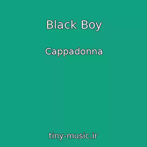 کاور آهنگ Black Boy از Cappadonna