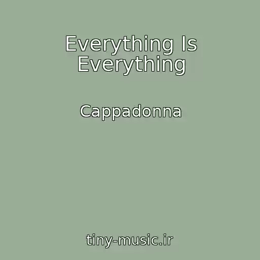 کاور آهنگ Everything Is Everything از Cappadonna
