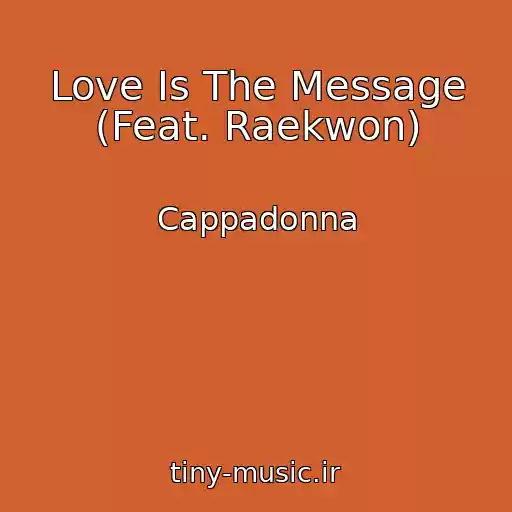کاور آهنگ Love Is The Message (Feat. Raekwon) از Cappadonna