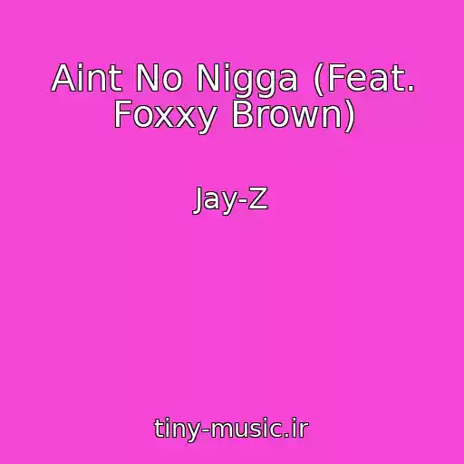 کاور آهنگ Aint No Nigga (Feat. Foxxy Brown) از Jay-Z