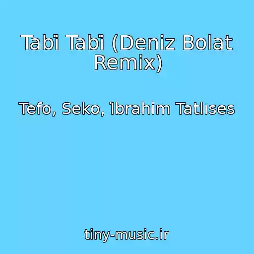 کاور آهنگ Tabi̇ Tabi̇ (Deniz Bolat Remix) از Tefo, Seko, İbrahim Tatlıses