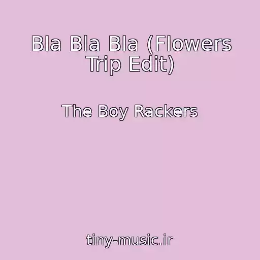 کاور آهنگ Bla Bla Bla (Flowers Trip Edit) از The Boy Rackers
