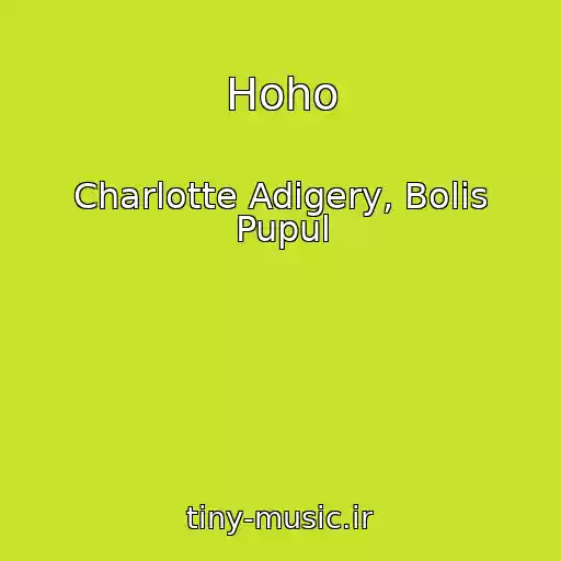 کاور آهنگ Hoho از Charlotte Adigery, Bolis Pupul