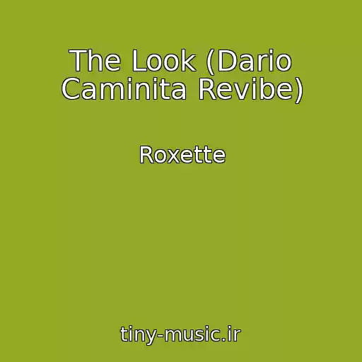 کاور آهنگ The Look (Dario Caminita Revibe) از Roxette