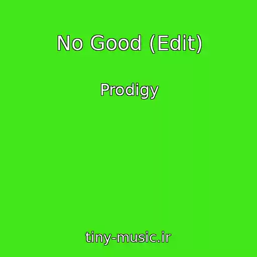 کاور آهنگ No Good (Edit) از Prodigy