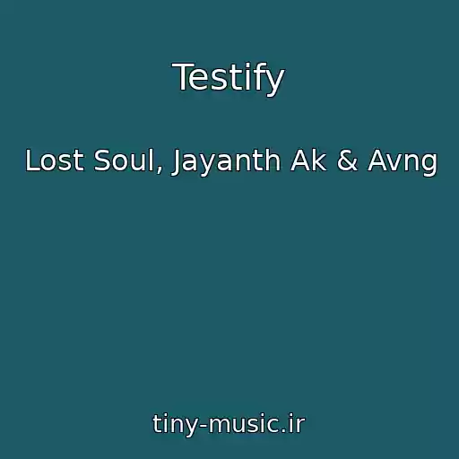 کاور آهنگ Testify از Lost Soul, Jayanth Ak & Avng