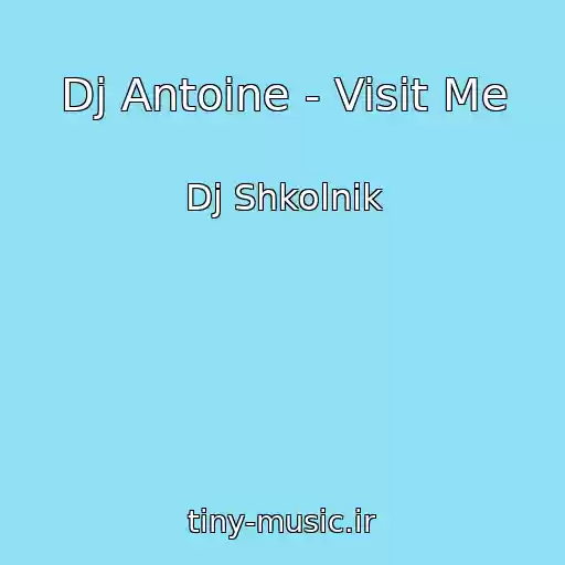 کاور آهنگ Dj Antoine - Visit Me از Dj Shkolnik