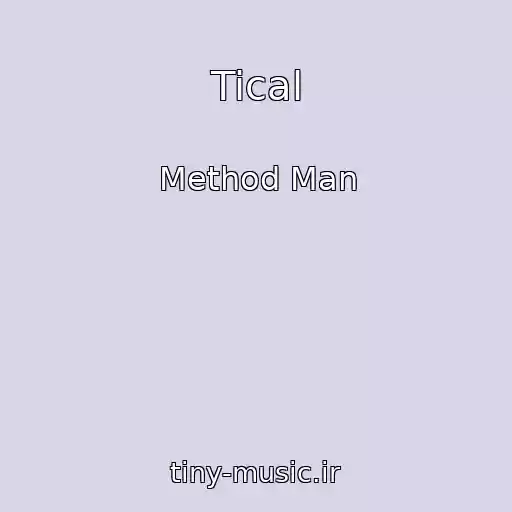 کاور آهنگ Tical از Method Man
