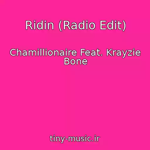 کاور آهنگ Ridin (Radio Edit) از Chamillionaire Feat. Krayzie Bone