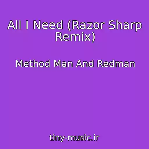 کاور آهنگ All I Need (Razor Sharp Remix) از Method Man And Redman