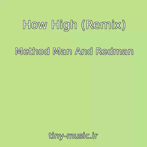کاور آهنگ How High (Remix) از Method Man And Redman