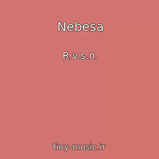 کاور آهنگ Nebesa از R.v.s.n.