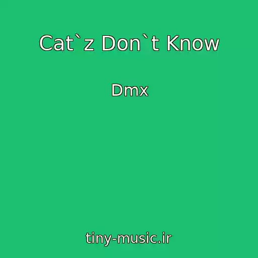 کاور آهنگ Cat`z Don`t Know از Dmx