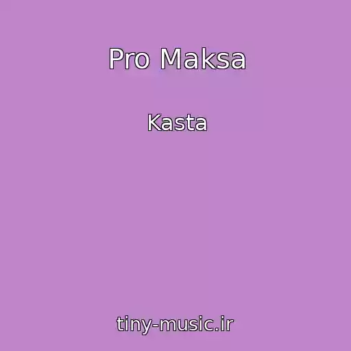 کاور آهنگ Pro Maksa از Kasta