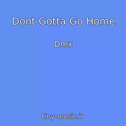 کاور آهنگ Dont Gotta Go Home از Dmx