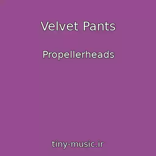 کاور آهنگ Velvet Pants از Propellerheads