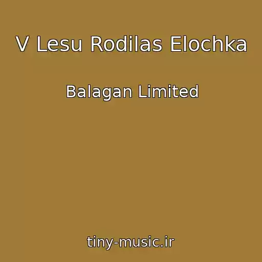 کاور آهنگ V Lesu Rodilas Elochka از Balagan Limited