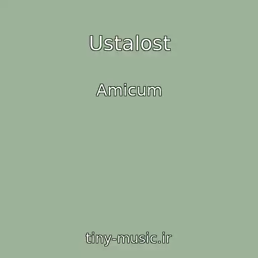کاور آهنگ Ustalost از Amicum