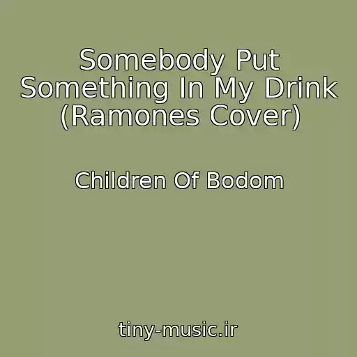کاور آهنگ Somebody Put Something In My Drink (Ramones Cover) از Children Of Bodom