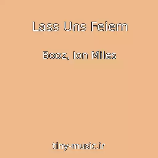 کاور آهنگ Lass Uns Feiern از Booz, Ion Miles