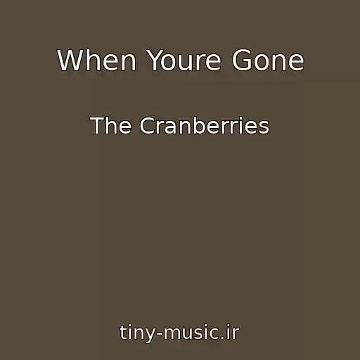 کاور آهنگ When Youre Gone از The Cranberries