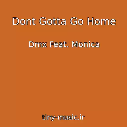 کاور آهنگ Dont Gotta Go Home از Dmx Feat. Monica