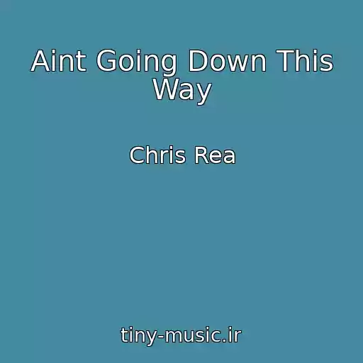 کاور آهنگ Aint Going Down This Way از Chris Rea
