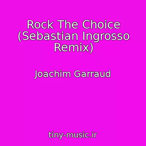 کاور آهنگ Rock The Choice (Sebastian Ingrosso Remix) از Joachim Garraud