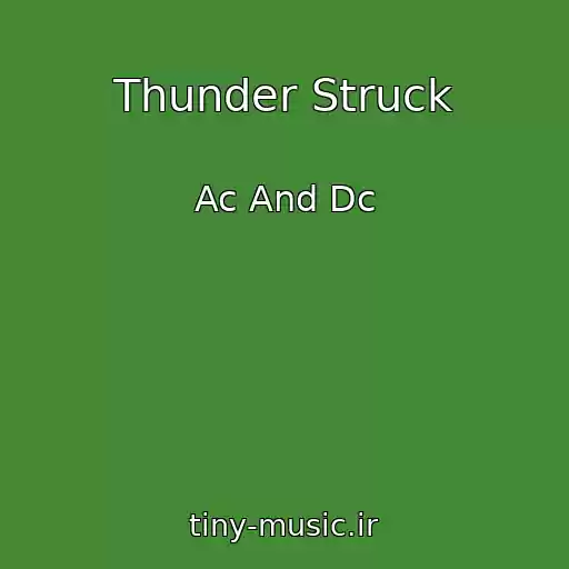 کاور آهنگ Thunder Struck از Ac And Dc