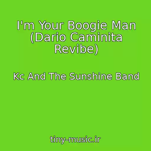 کاور آهنگ I'm Your Boogie Man (Dario Caminita Revibe) از Kc And The Sunshine Band