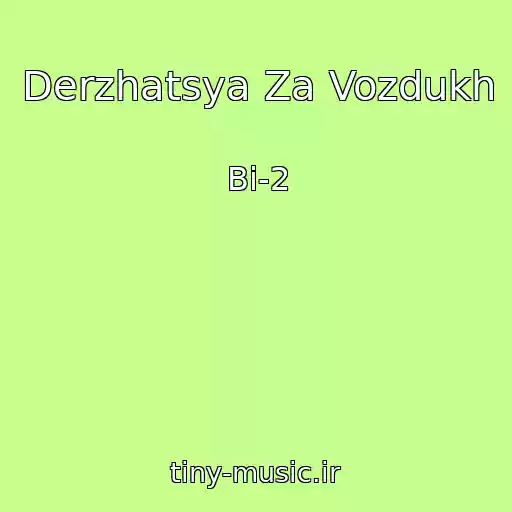کاور آهنگ Derzhatsya Za Vozdukh از Bi-2
