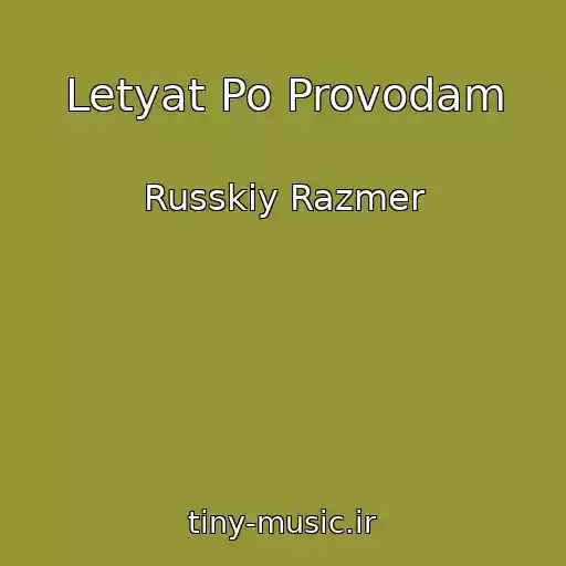 کاور آهنگ Letyat Po Provodam از Russkiy Razmer