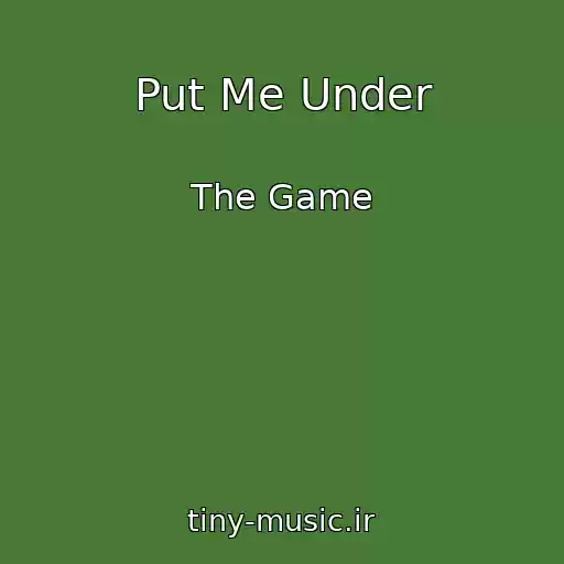 کاور آهنگ Put Me Under از The Game