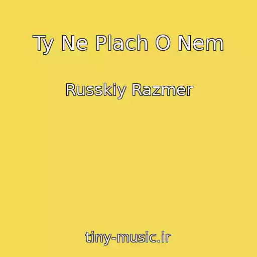 کاور آهنگ Ty Ne Plach O Nem از Russkiy Razmer