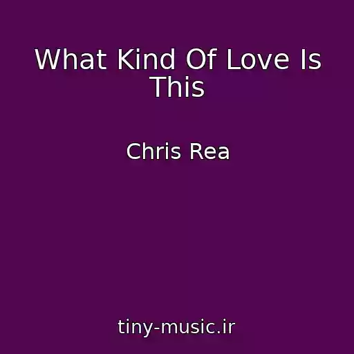 کاور آهنگ What Kind Of Love Is This از Chris Rea