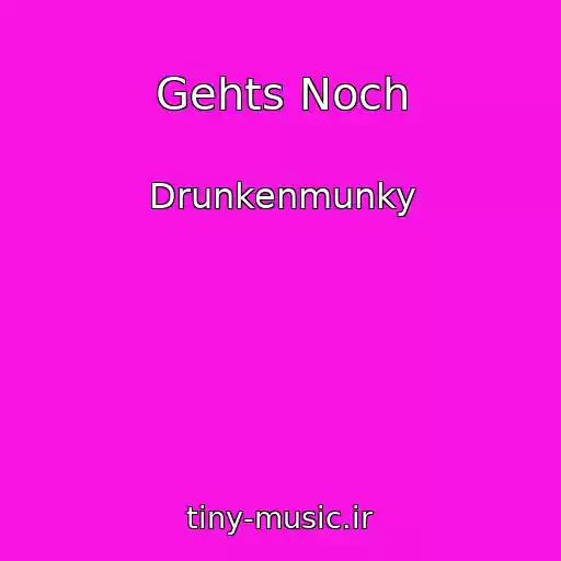کاور آهنگ Gehts Noch از Drunkenmunky