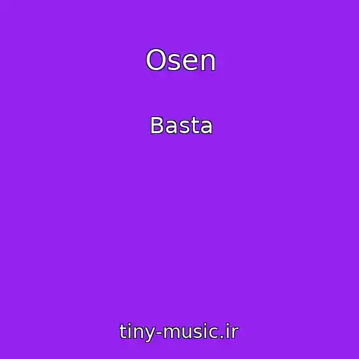 کاور آهنگ Osen از Basta